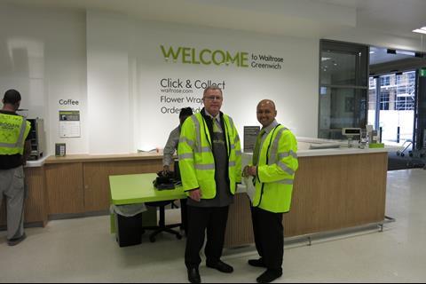 The retailer offers home delivery